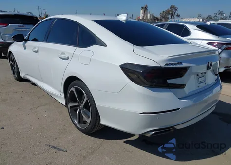 2020 Honda Accord Sport из США, поврежденный, VIN 1HGCV1F38LA096935